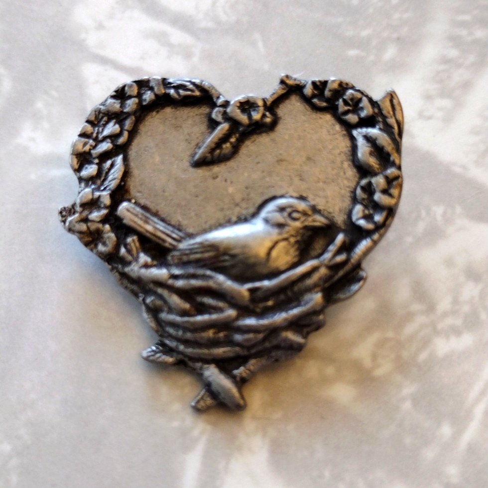 Birds & Bloom Brooch.